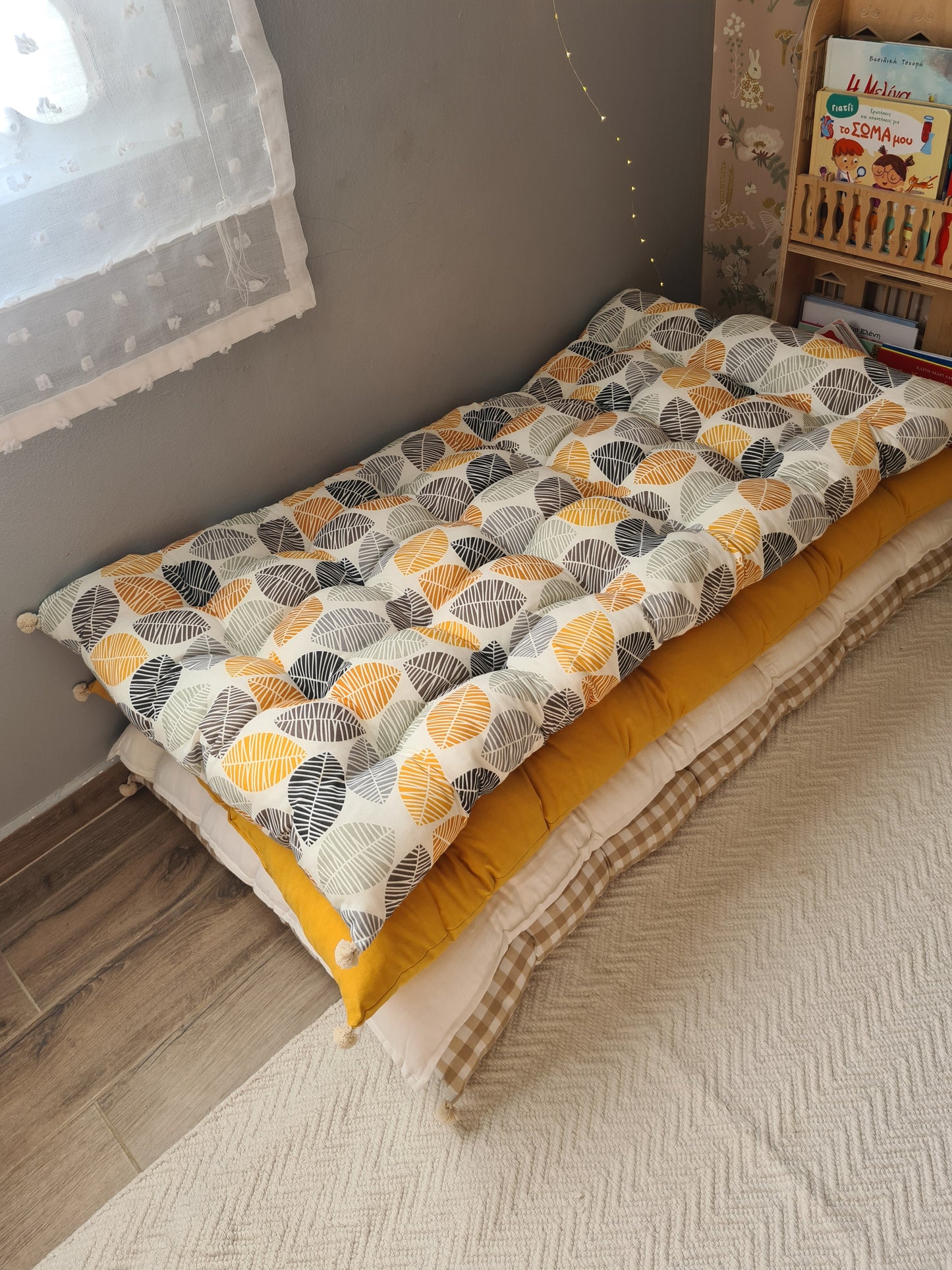 μαξιλαρα δαπέδου 100%βαμβακερό υφασμα bazaar