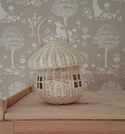 Rattan καλάθι μανηταρι  bazaar
