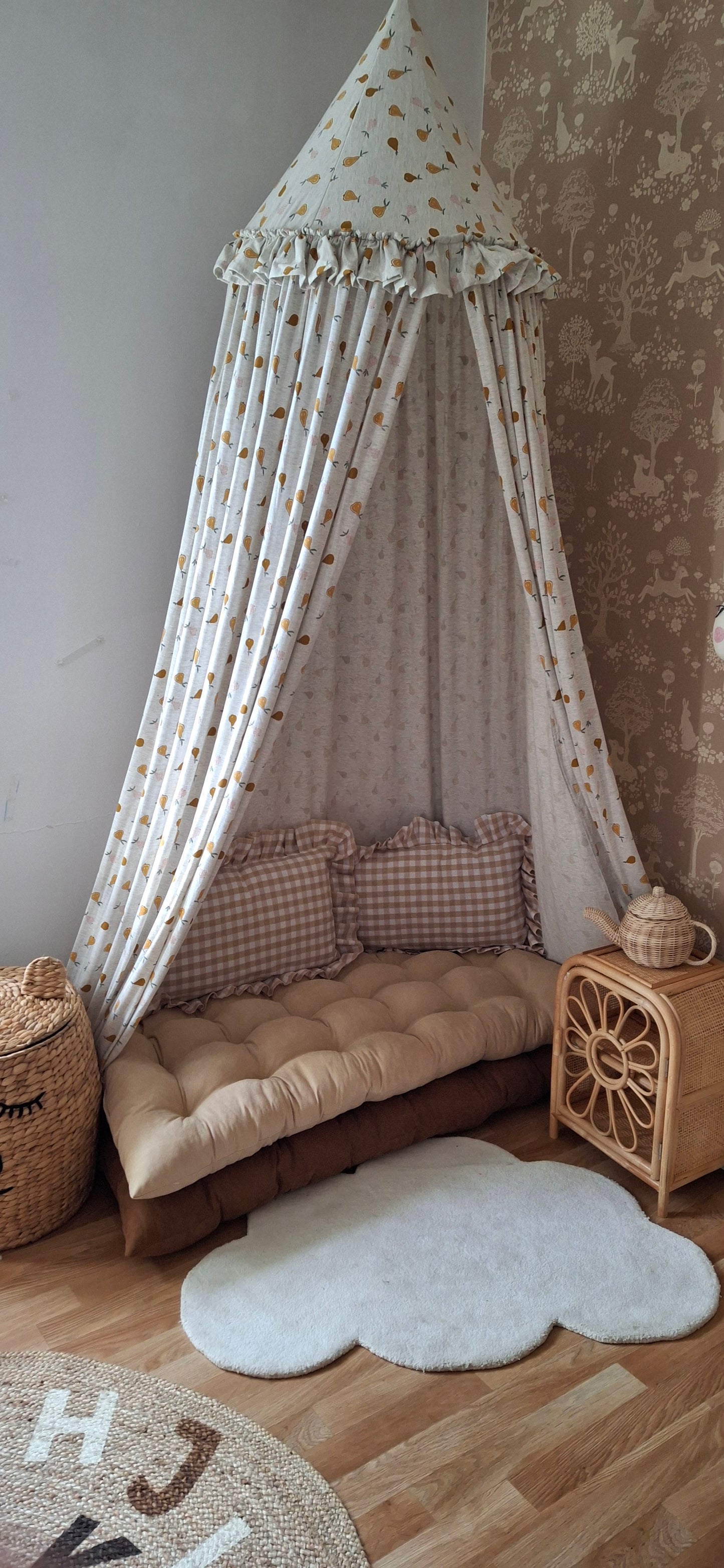 Παιδική μαξιλαρα δαπέδου suede  bazaar