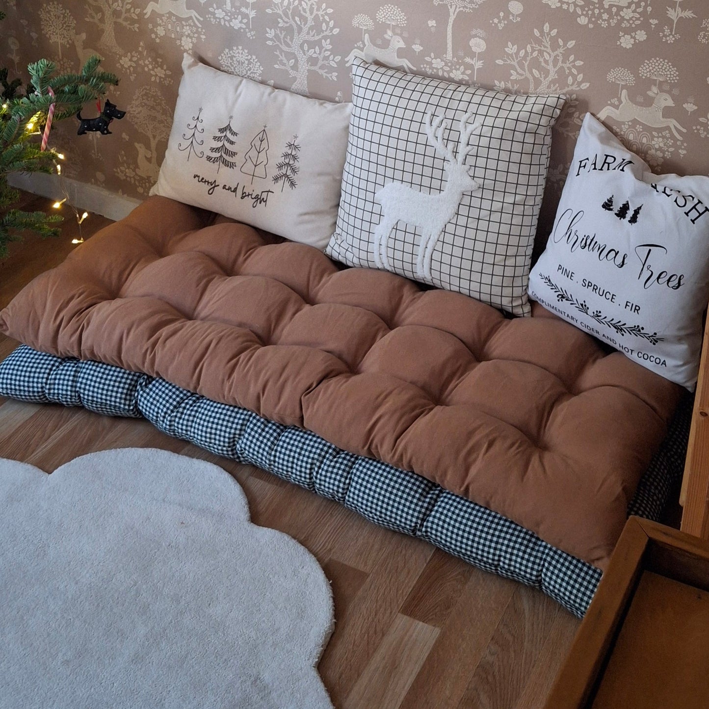Μαξιλάρα Δαπέδου Βαμβακερή Λονέτα 130cm*60cm  bazaar