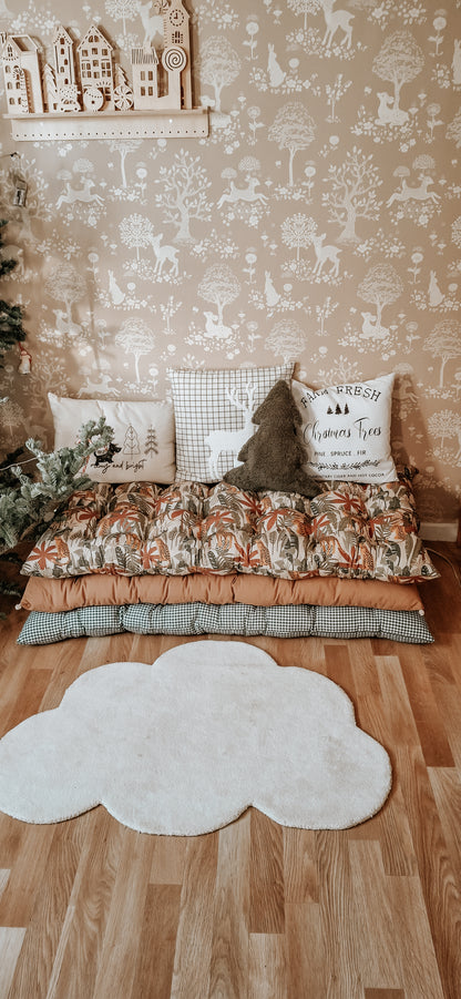 Παιδική Μαξιλάρα Δαπέδου jungle panama bazaar 130cm*70cm