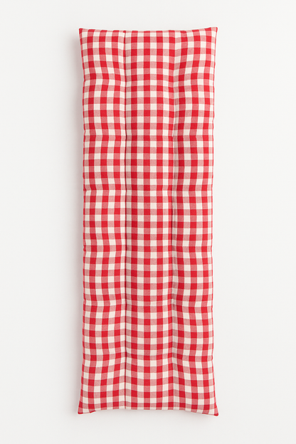 Καρό Μαξιλάρα Δαπέδου, Βαμβακερή Λονέτα