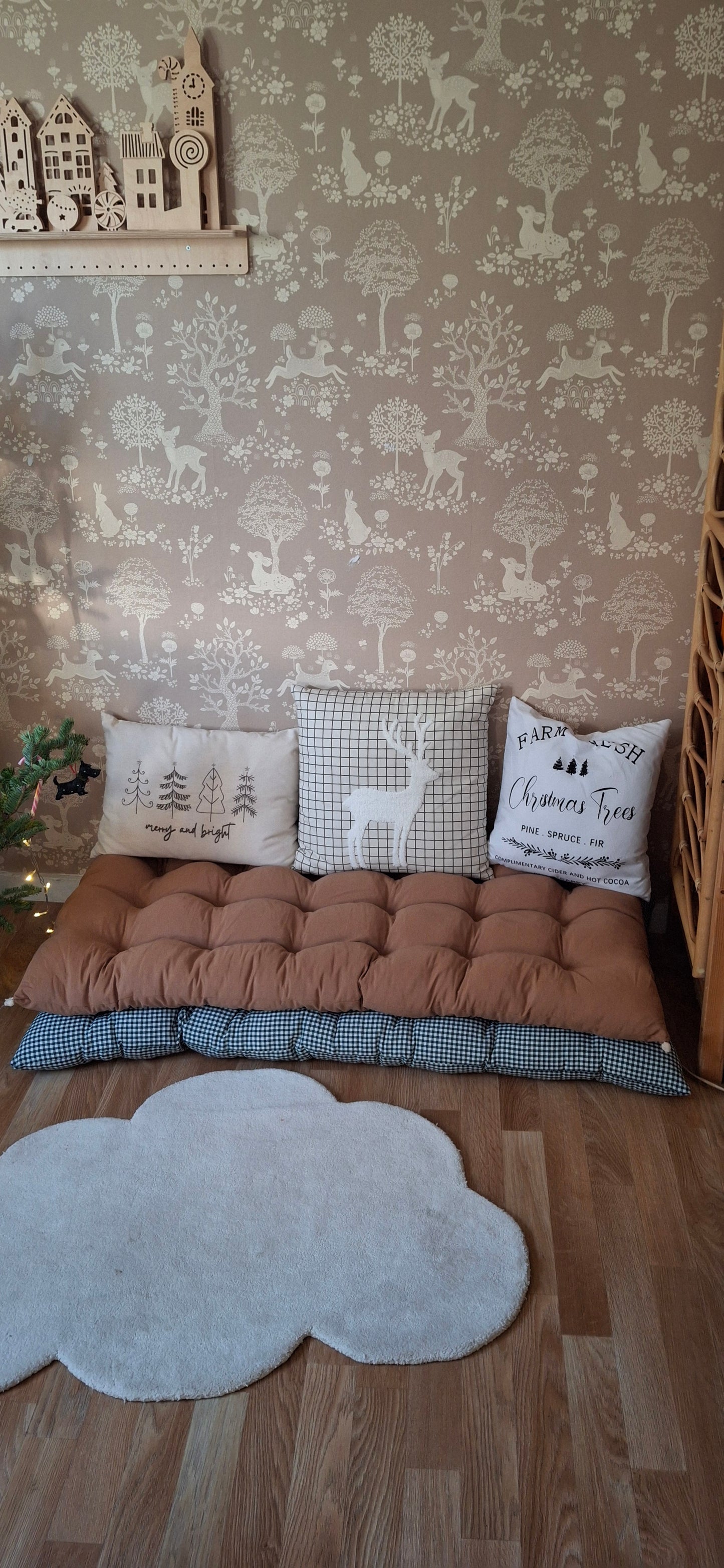 Μαξιλάρα Δαπέδου Βαμβακερή Λονέτα 130cm*60cm  bazaar