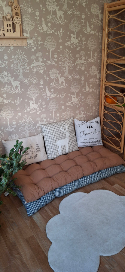 Μαξιλάρα Δαπέδου Βαμβακερή Λονέτα 130cm*60cm  bazaar