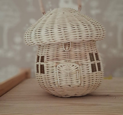 Rattan καλάθι μανηταρι  bazaar