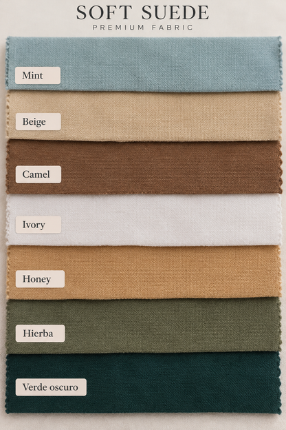 Soft suede διπλοφαρδο
