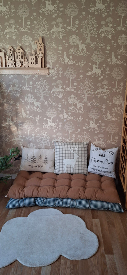 Μαξιλάρα Δαπέδου Βαμβακερή Λονέτα 130cm*60cm  bazaar