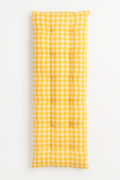 Καρό Μαξιλάρα Δαπέδου, Βαμβακερή Λονέτα