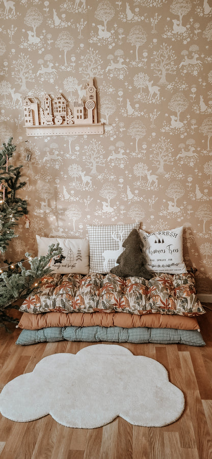 Παιδική Μαξιλάρα Δαπέδου jungle panama bazaar 130cm*70cm
