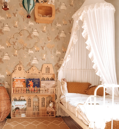 Ξύλινη Παιδική Βιβλιοθήκη Trele Morele