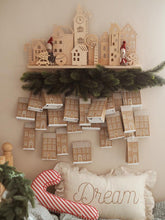 Φόρτωση εικόνας στο εργαλείο προβολής Συλλογής, pre order  χριστουγεννιατικο ξυλινο ραφι advent calendar  μαγικη πολη trele morele, christmas
