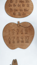 Φόρτωση εικόνας στο εργαλείο προβολής Συλλογής, ΚΡΕΜΑΣΤΟ διακοσμητικό τοίχου the stamas σετ πίνακες σε σχήμα αχλάδι και μήλο
